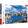 Trefl - Puzzle Port Jackson, Sydney 1000 Pcs 10206 Trefl - Puzzle Port Jackson, Sydney 1000 Pcs 10206