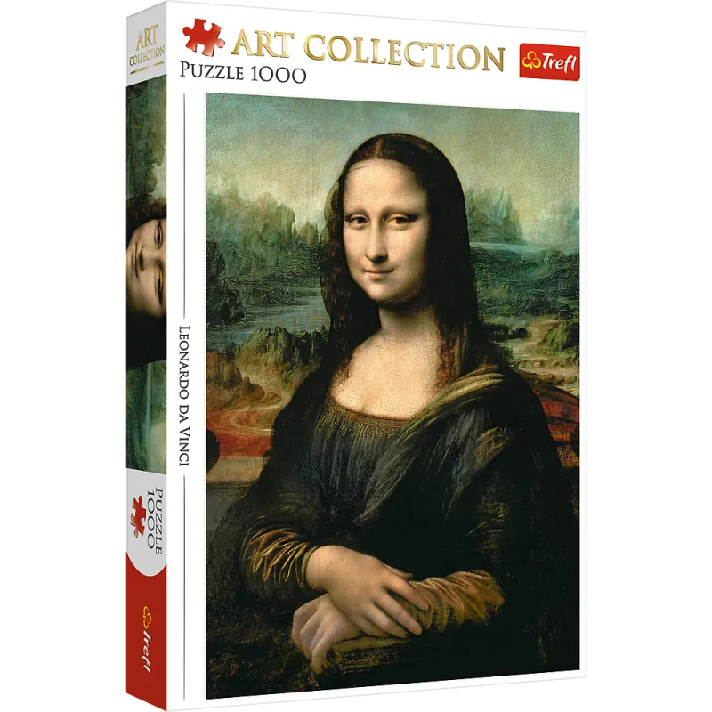 Trefl – Puzzle Mona Lisa, Leonardo Da Vinci 1000 Pcs 10542