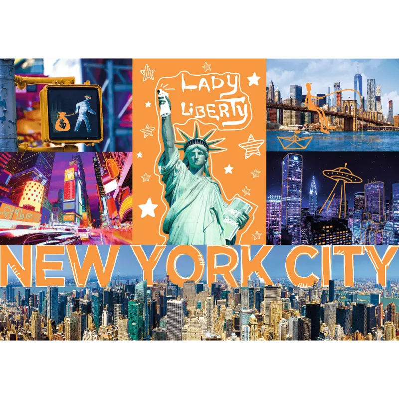 Trefl - Puzzle Neon City 1000 Pcs 10579