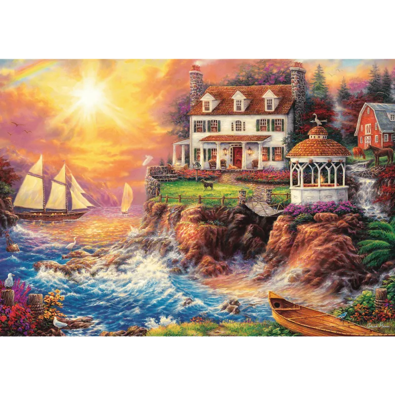 Trefl - Puzzle Peaceful Haven 1000 Pcs 10582