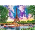 Trefl - Puzzle, Crazy Shapes, Sky Over Paris 600 Pcs 11115 Trefl - Puzzle, Crazy Shapes, Sky Over Paris 600 Pcs 11115