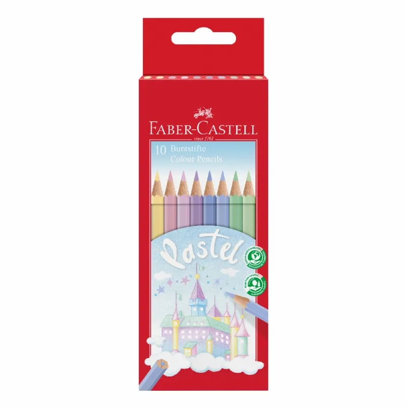 Faber Castell - Ξυλομπογιές Pastel 10 Τμχ 111211