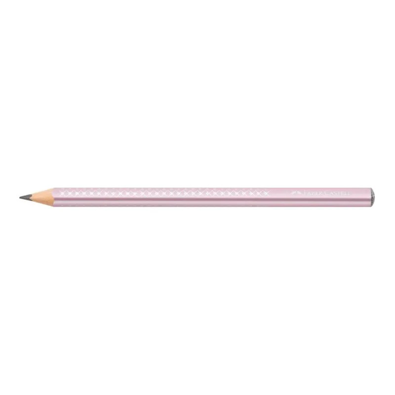 Faber Castell - Μολύβι Jumbo Sparkle, Metalic Rose 111661