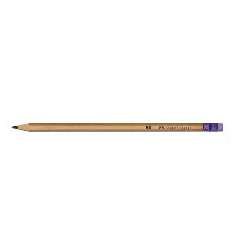 Faber Castell - Μολύβι Με Γόμα Natural, Μωβ HB 108420