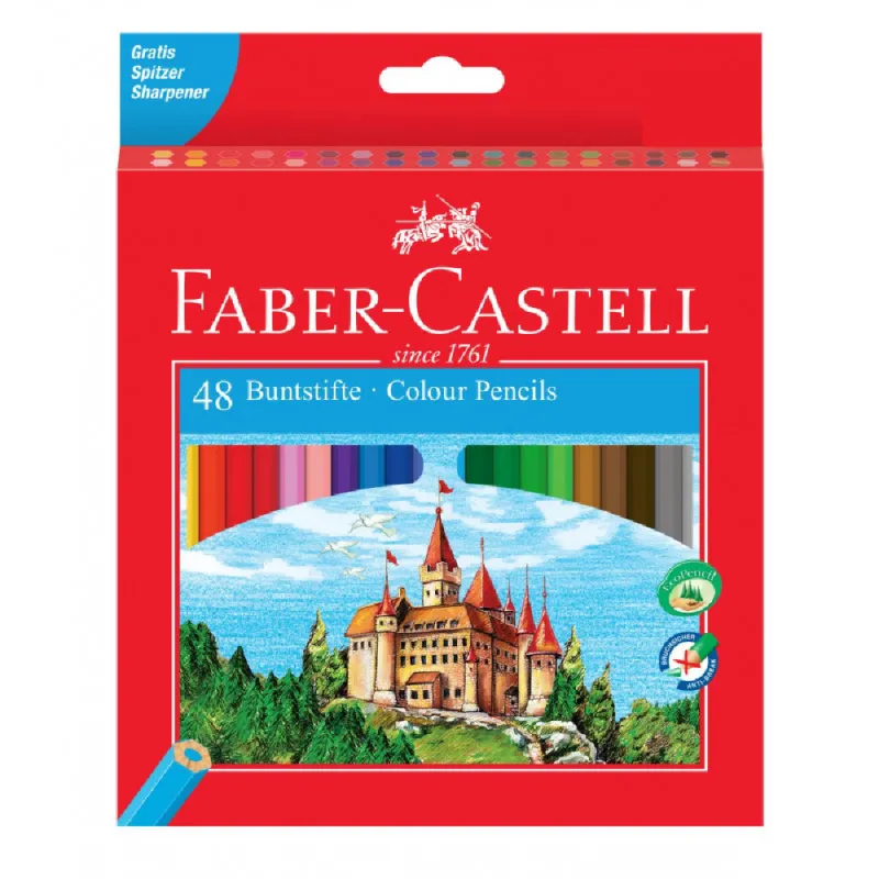 Faber Castell - Ξυλομπογιές 48 Τμχ 120148