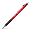 Faber Castell - Μηχανικό Μολύβι Grip1347 Με Γόμα, 0.7mm Red 134725 Faber Castell - Μηχανικό Μολύβι Grip1347 Με Γόμα, 0.7mm Red 134725