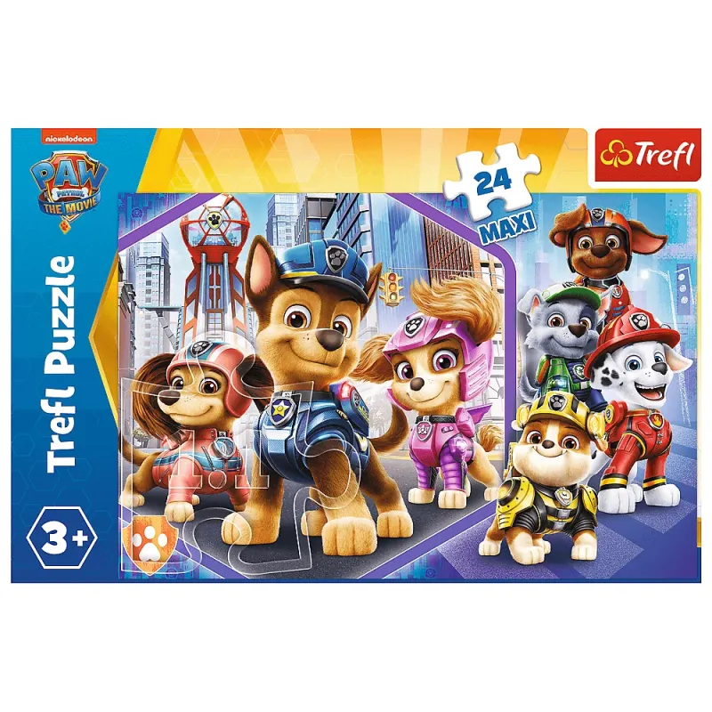 Trefl - Puzzle Heroes On The Guard 24 Pcs 14343