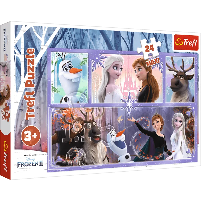 Trefl - Puzzle Frozen II, A World Full Of Magic 24 Pcs 14345