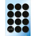 Herma - Προστατευτική Τσόχα Μαύρη Ø 22 mm 15001 Herma - Προστατευτική Τσόχα Μαύρη Ø 22 mm 15001