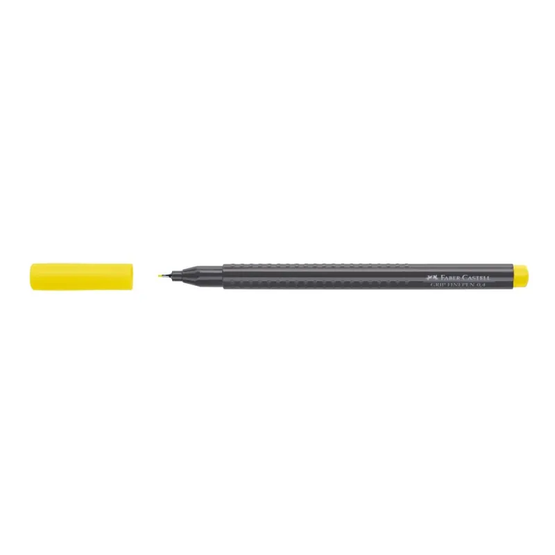 Faber Castell - Μαρκαδόρος Grip Finepen 0.4 mm Light Chrome Yellow 151606