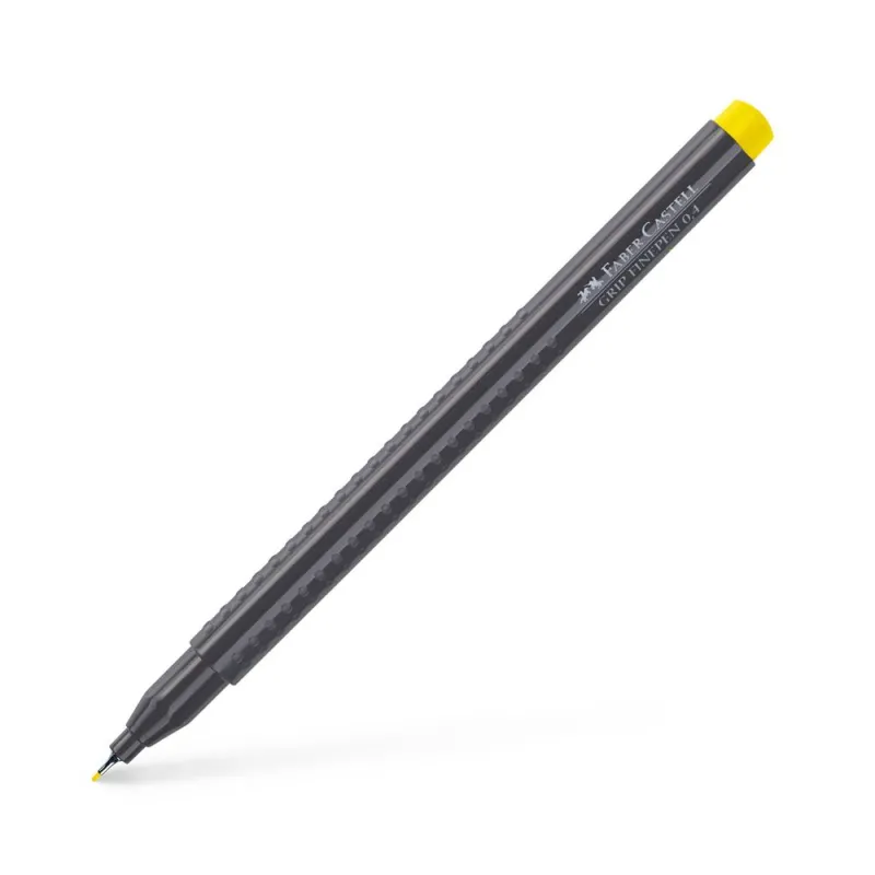 Faber Castell - Μαρκαδόρος Grip Finepen 0.4 mm Light Chrome Yellow 151606