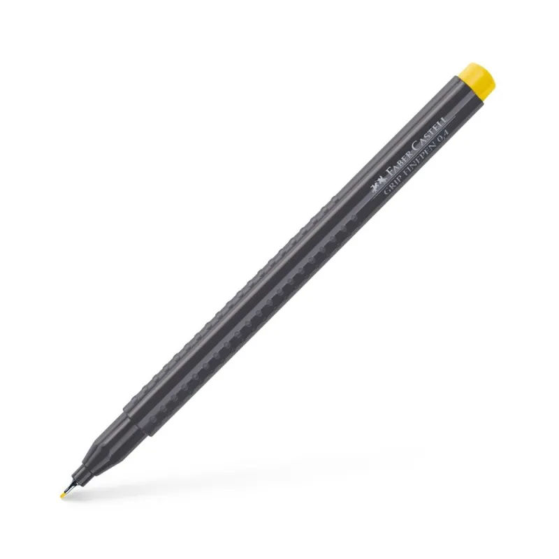Faber Castell - Μαρκαδόρος Grip Finepen 0.4 mm Cadmium Yellow 151607