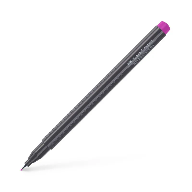 Faber Castell - Μαρκαδόρος Grip Finepen 0.4 mm Crimson 151634