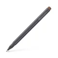 Faber Castell - Μαρκαδόρος Grip Finepen 0.4 mm Burnt Umber 151680