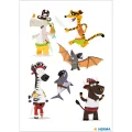 Herma - Classic Tattoo, Pirates Animals 15197 Herma - Classic Tattoo, Pirates Animals 15197