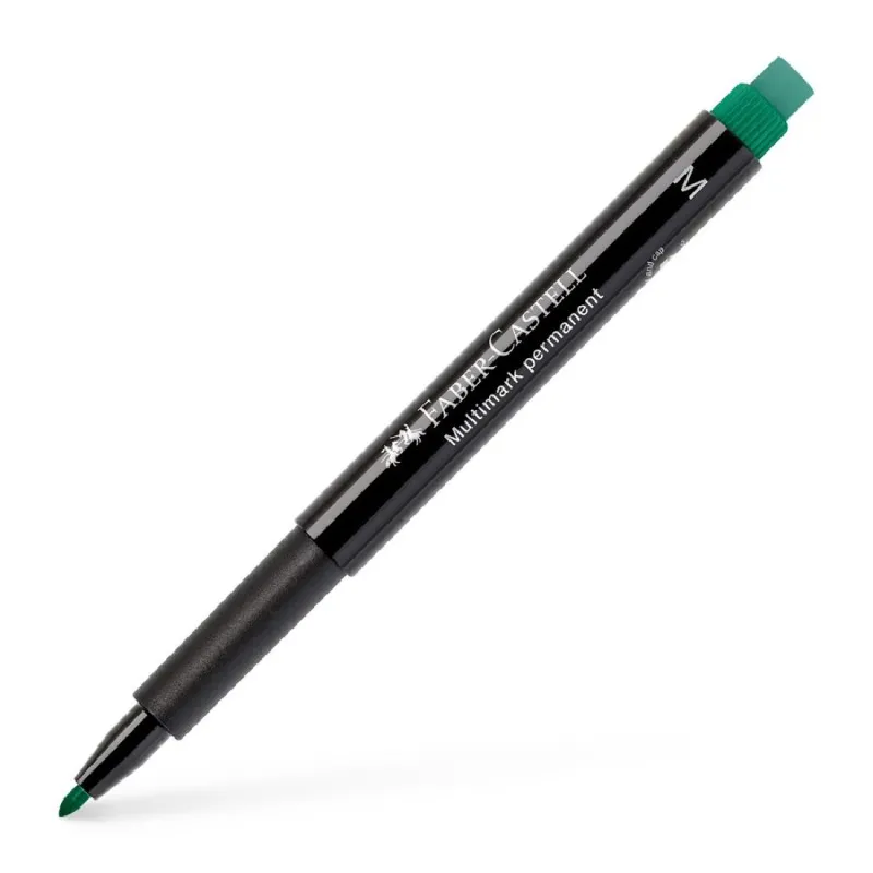 Faber Castell - Μαρκαδοράκι Multimark 1525 1.0 mm Πράσινο 152563