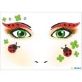 Herma - Αυτοκόλλητα Face Art, Ladybug 15314
