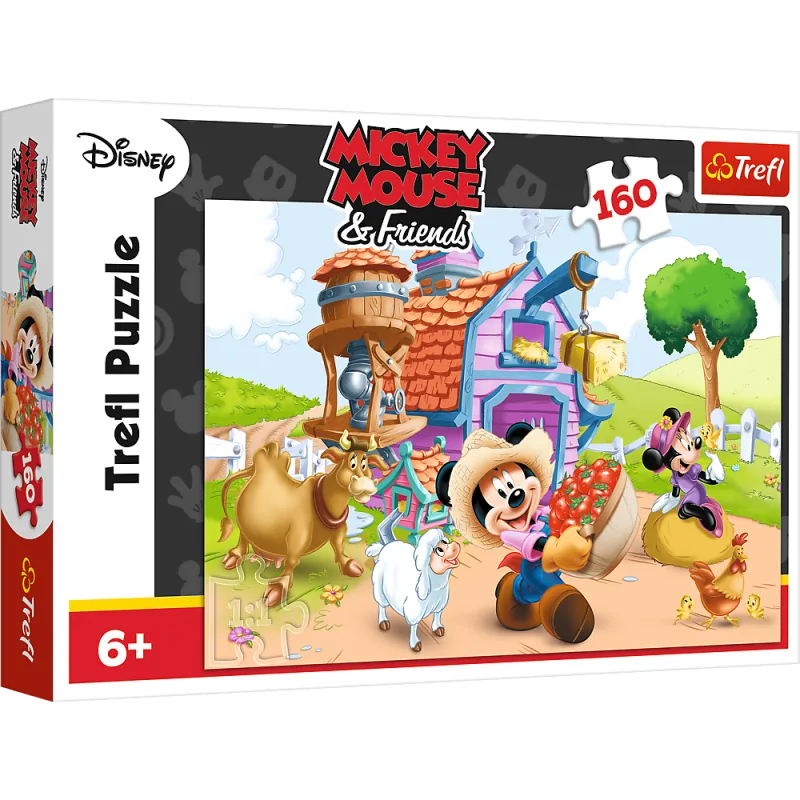 Trefl - Puzzle Mickey The Farmer 160 Pcs 15337
