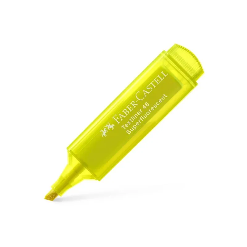 Faber Castell - Μαρκαδόρος Υπογράμμισης Textliner 1546 Superflourescent, Yellow 154607