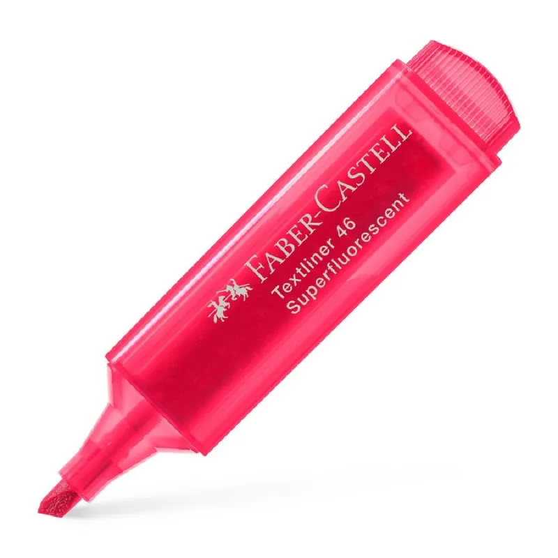 Faber Castell - Μαρκαδόρος Υπογράμμισης Textliner 1546, Red 154621