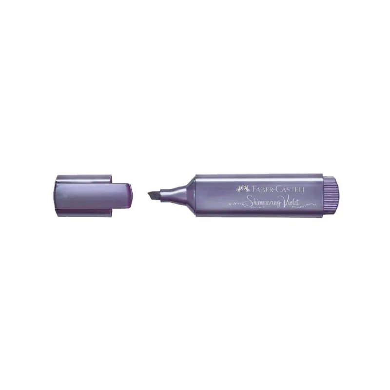 Faber Castell - Μαρκαδόρος Υπογράμμισης Textliner 1546, Metallic Violet 154678