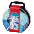 Faber Castell - Μεταλλική Κασετίνα, Μαρκαδόροι Connector 33 Τμχ 155538 Faber Castell - Μεταλλική Κασετίνα, Μαρκαδόροι Connector 33 Τμχ 155538