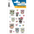 Herma - Αυτοκολλητάκια Glittery, Owls 15694 Herma - Αυτοκολλητάκια Glittery, Owls 15694