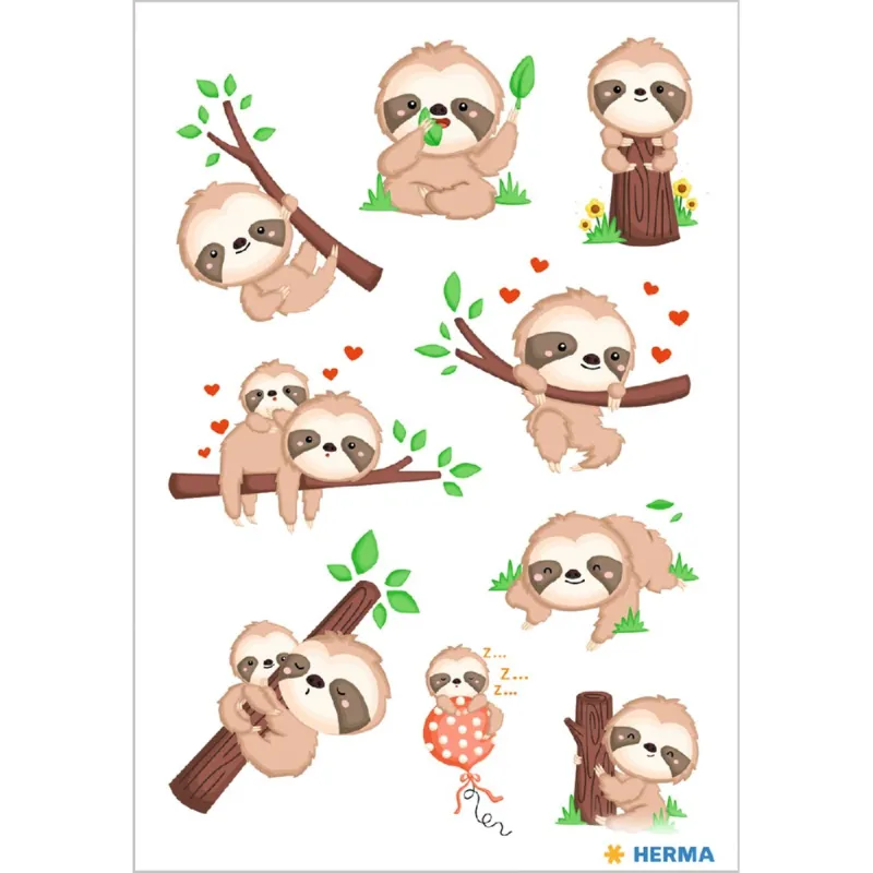 Herma - Αυτοκολλητάκια, The Little Sloth 15735