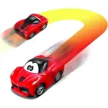 Bburago - Junior, Play And Go Ferrari U-Turns 16-85301