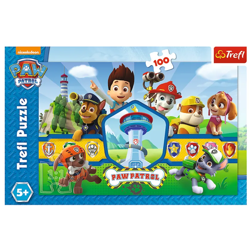 Trefl - Puzzle Hero Team 100 Pcs 16351