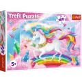Trefl - Puzzle, Into The Crystal World Of Unicorns 100 Pcs 16364 Trefl - Puzzle, Into The Crystal World Of Unicorns 100 Pcs 16364
