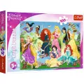 Trefl - Puzzle Charming Princesses 100 Pcs 16417 Trefl - Puzzle Charming Princesses 100 Pcs 16417