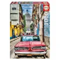 Educa - Puzzle, Vintage Car In Old Havana 1000 Pcs 16754 Educa - Puzzle, Vintage Car In Old Havana 1000 Pcs 16754