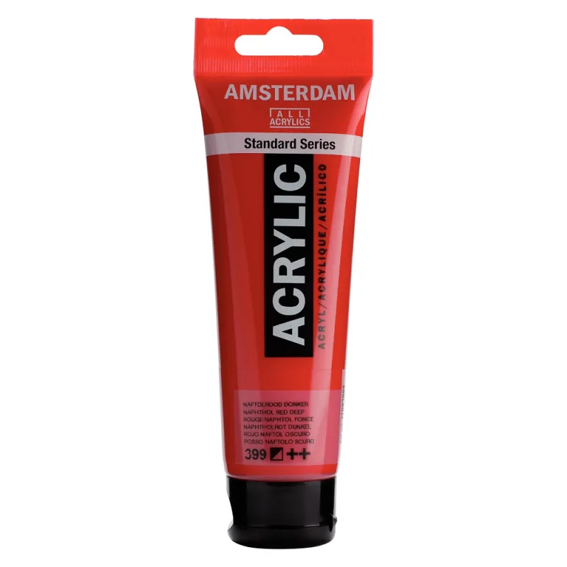 Royal Talens - Ακρυλικό Χρώμα Amsterdam Standard, Naphthol Red Deep (399) 120 ml 17093992