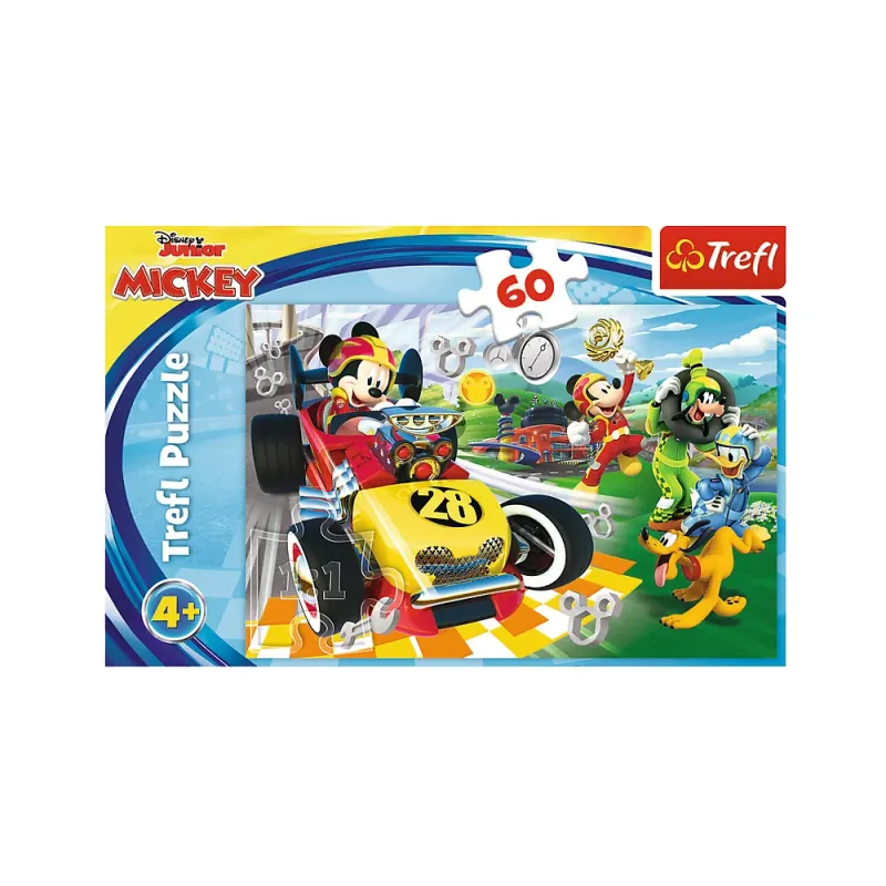 Trefl - Puzzle Mickey Rally With Friends 60 Pcs 17322