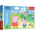 Trefl - Puzzle Peppa Pig, Fun With Friends 60 Pcs 17356 Trefl - Puzzle Peppa Pig, Fun With Friends 60 Pcs 17356