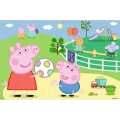 Trefl - Puzzle Peppa Pig, Fun With Friends 60 Pcs 17356 Trefl - Puzzle Peppa Pig, Fun With Friends 60 Pcs 17356