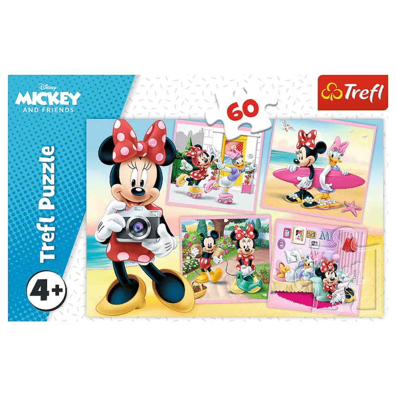 Trefl - Puzzle Lovely Minnie 60 Pcs 17360