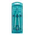 Faber Castell – Διαβήτης Quick Set Compass Factory, Metallic Ocean 174323 Faber Castell – Διαβήτης Quick Set Compass Factory, Metallic Ocean 174323