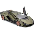 Bburago - 1:24 Lamborghini Sian FKP, Green 37 18-21099