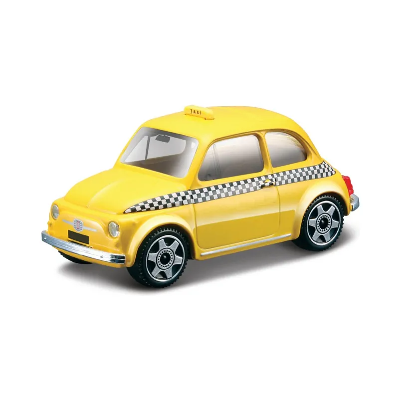 Bburago - 1/43 Street Fire, Fiat 500 Taxi 18-30103 (18-30000)