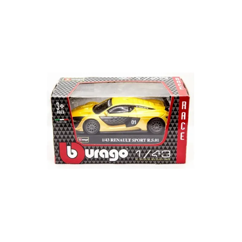 Bburago - 1/43 Race, Renault Sport R.S.01 18-38009 (18-38000)