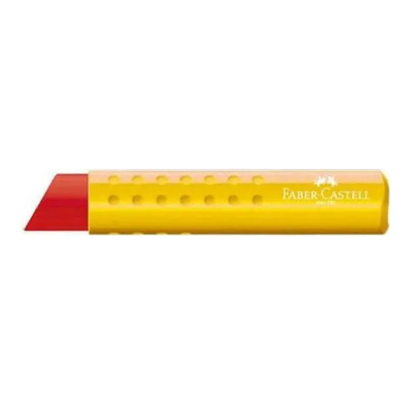 Faber Castell Γόμα - Tri Color, Κόκκινη/Κίτρινο 182334