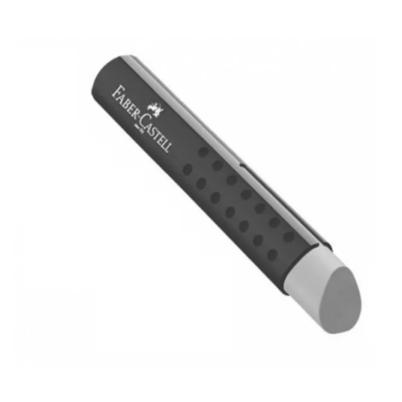Faber Castell Γόμα - Grip Tri, Λευκό/Μαύρο 182336