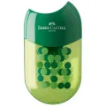 Faber Castell Γόμα Και Ξύστρα - Δίχρωμη Με Δοχείο Για Τα Ξύσματα Πράσινο/Ανοιχτό Πράσινο 183517 Faber Castell Γόμα Και Ξύστρα - Δίχρωμη Με Δοχείο Για Τα Ξύσματα Πράσινο/Ανοιχτό Πράσινο 183517