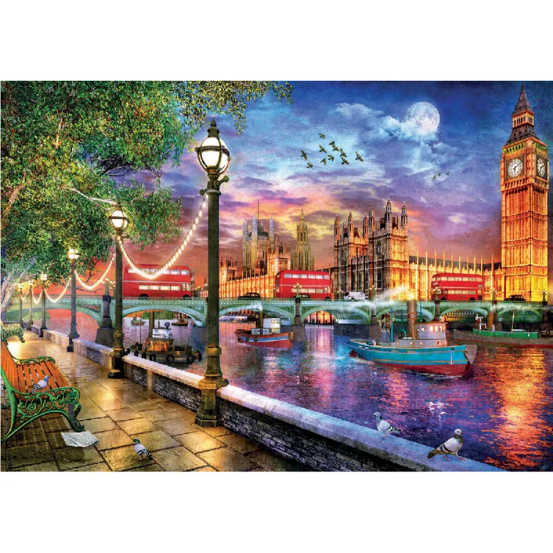 Educa - Puzzle, London At Sunset 2000 Pcs 19046