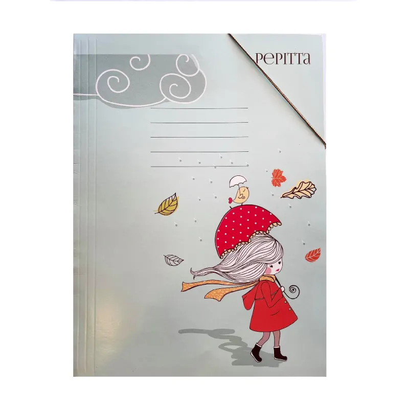 A&G Paper - Ντοσιέ Με Λάστιχο A4, Pepitta Autumn 20026