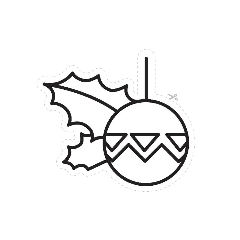 Χριστούγεννα - Κόβω Kαι Xρωματίζω