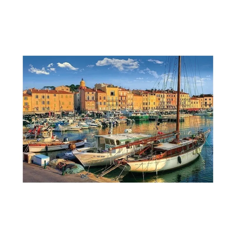 Trefl – Puzzle Old Port in Saint Tropez 1500 Pcs 26130