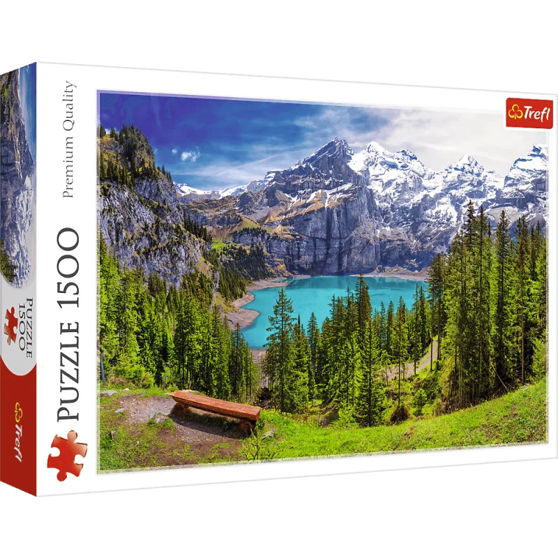 Trefl – Puzzle Lake Oeschinen, Alps, Switzerland 1500 Pcs 26166